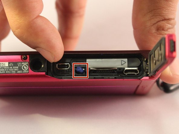 Sony Cyber-Shot DSC-TX30 Back Casing Replacement - iFixit Repair Guide