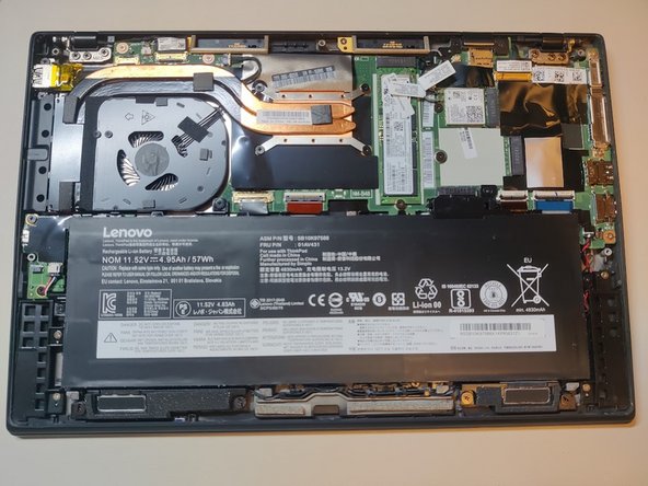 Lenovo ThinkPad X1 Carbon 第6世代 バッテリーの交換 - iFixit 修理ガイド
