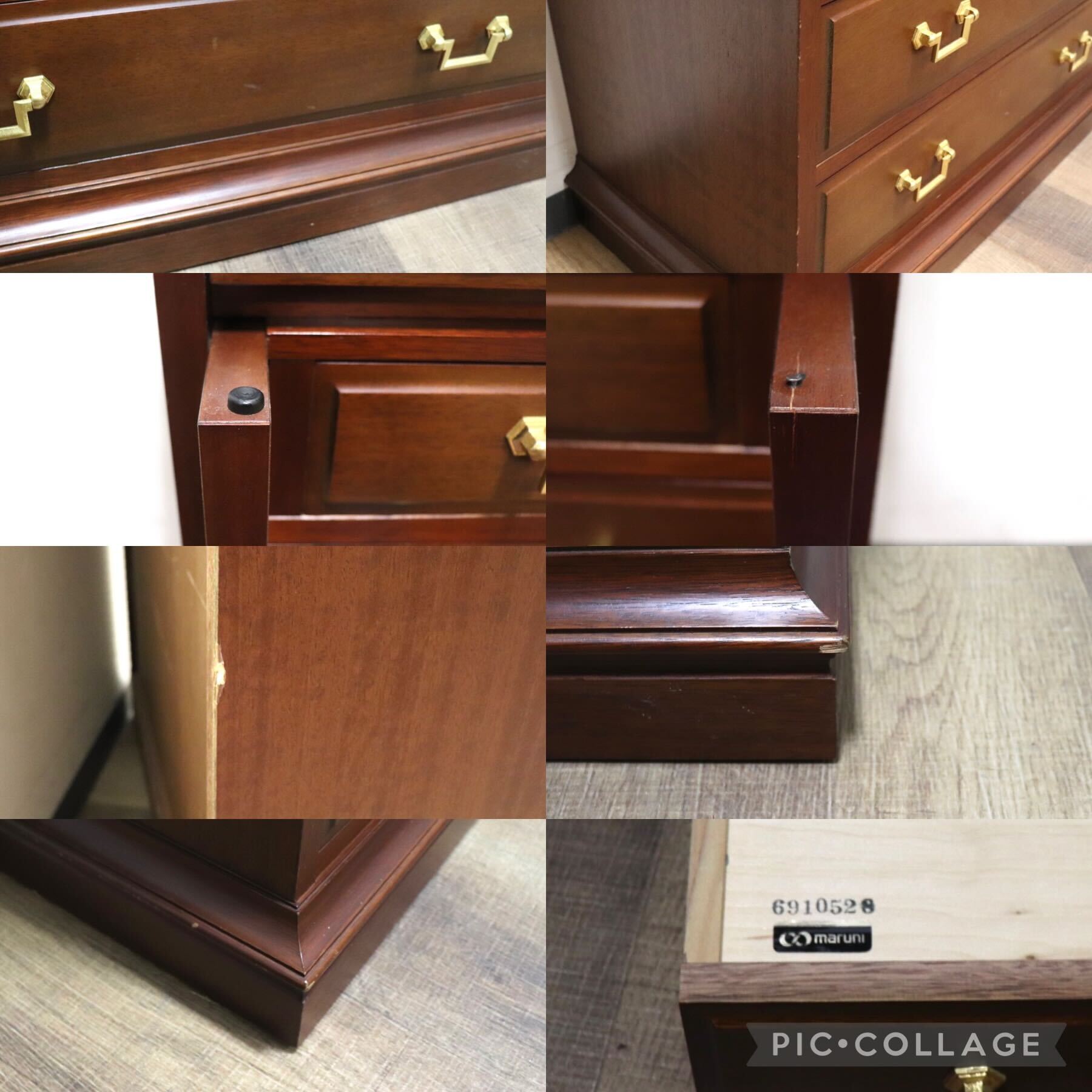 GMHS280A○maruni / マルニ 地中海 ライティングビューロー デスク