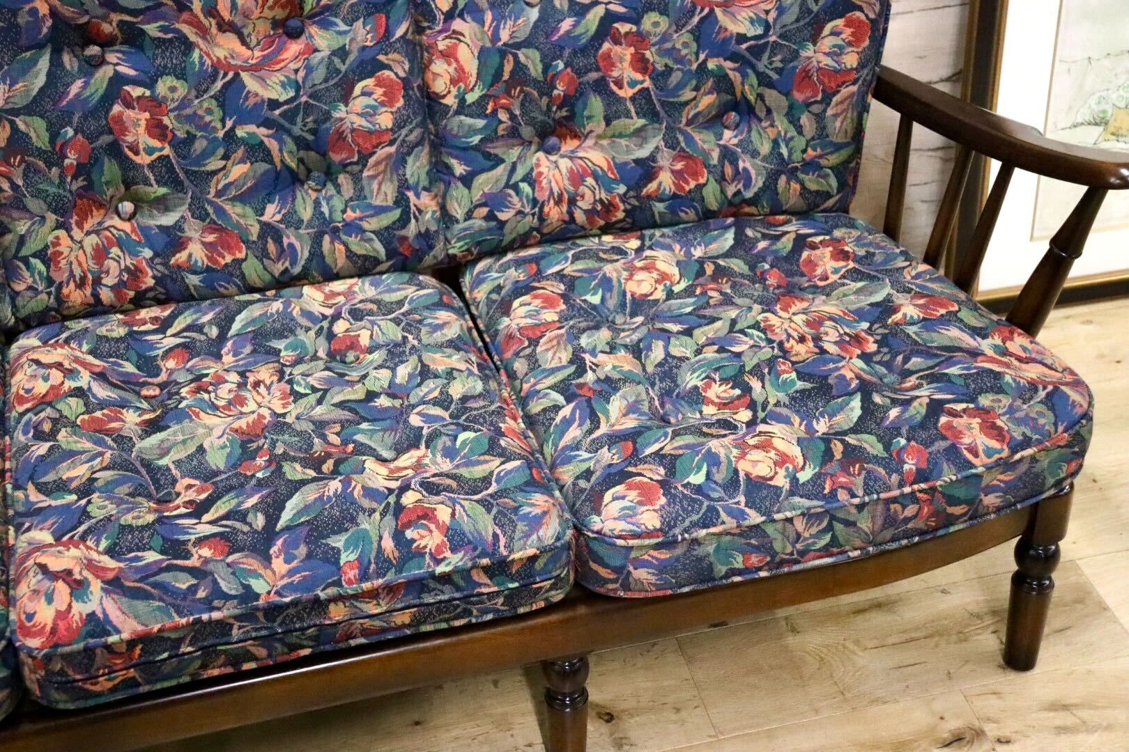 GMGS182○karimoku / カリモク コロニアル 3人掛けソファ トリプル