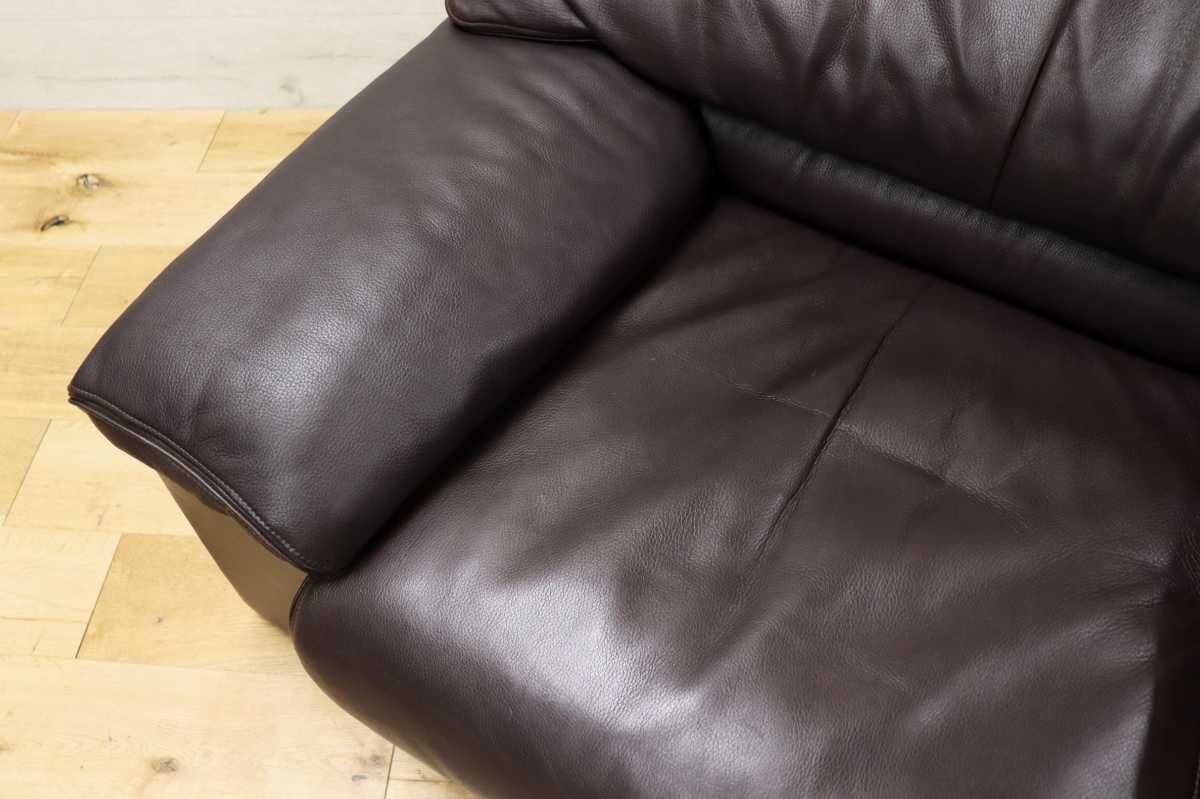 GMFN10C○karimoku / カリモク 1人掛けソファ シングルソファ 総本革