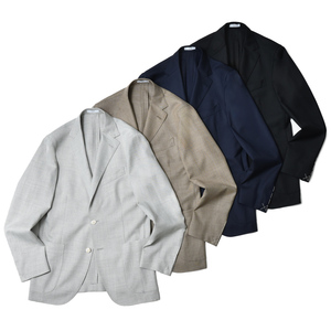 BOGLIOLI（ボリオリ）DOVERドーヴァー ウールホップサック3Bジャケット