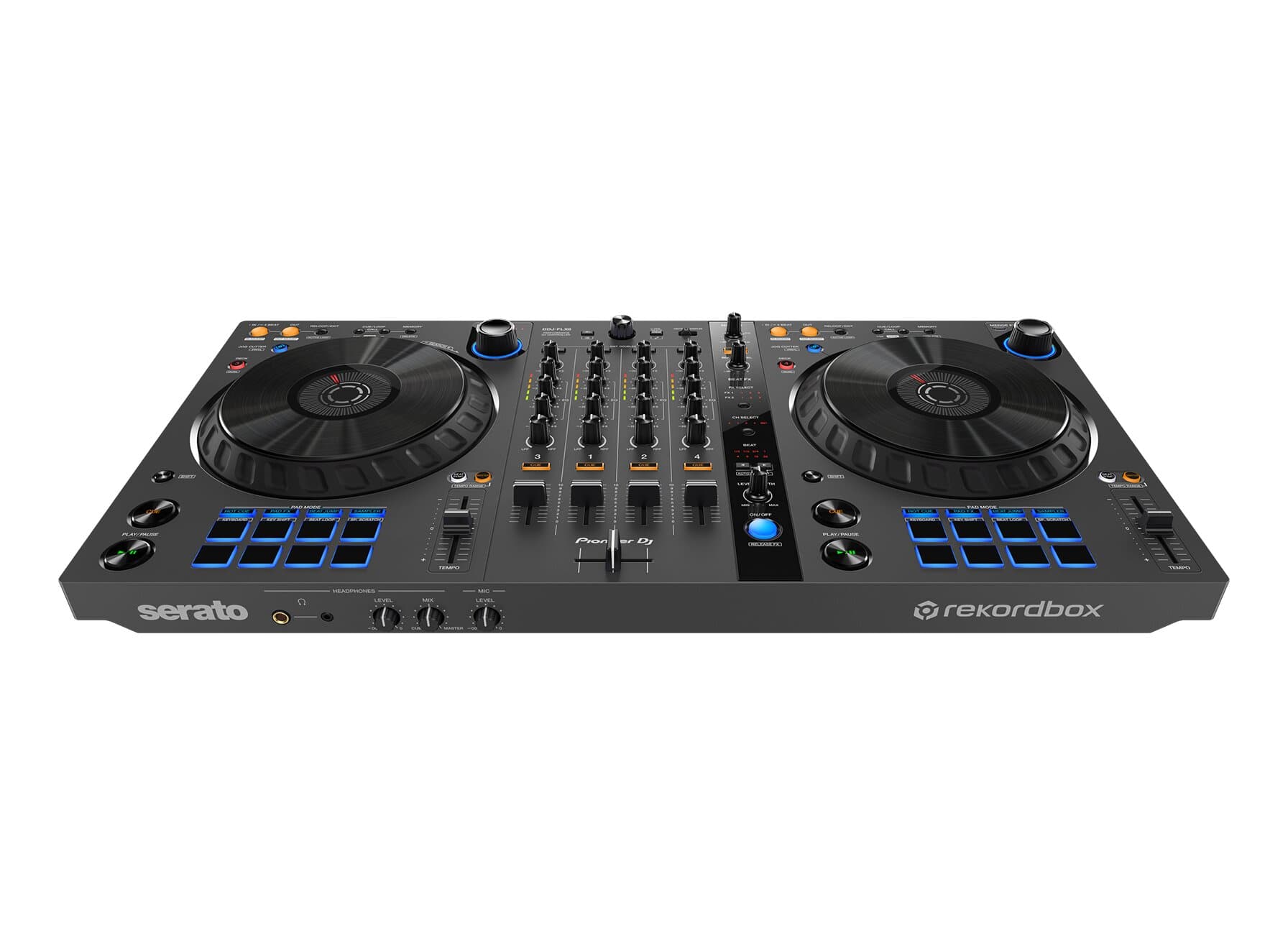 Pioneer DJ DDJ-FLX6 4-Channel DJ Controller - Matte Grey