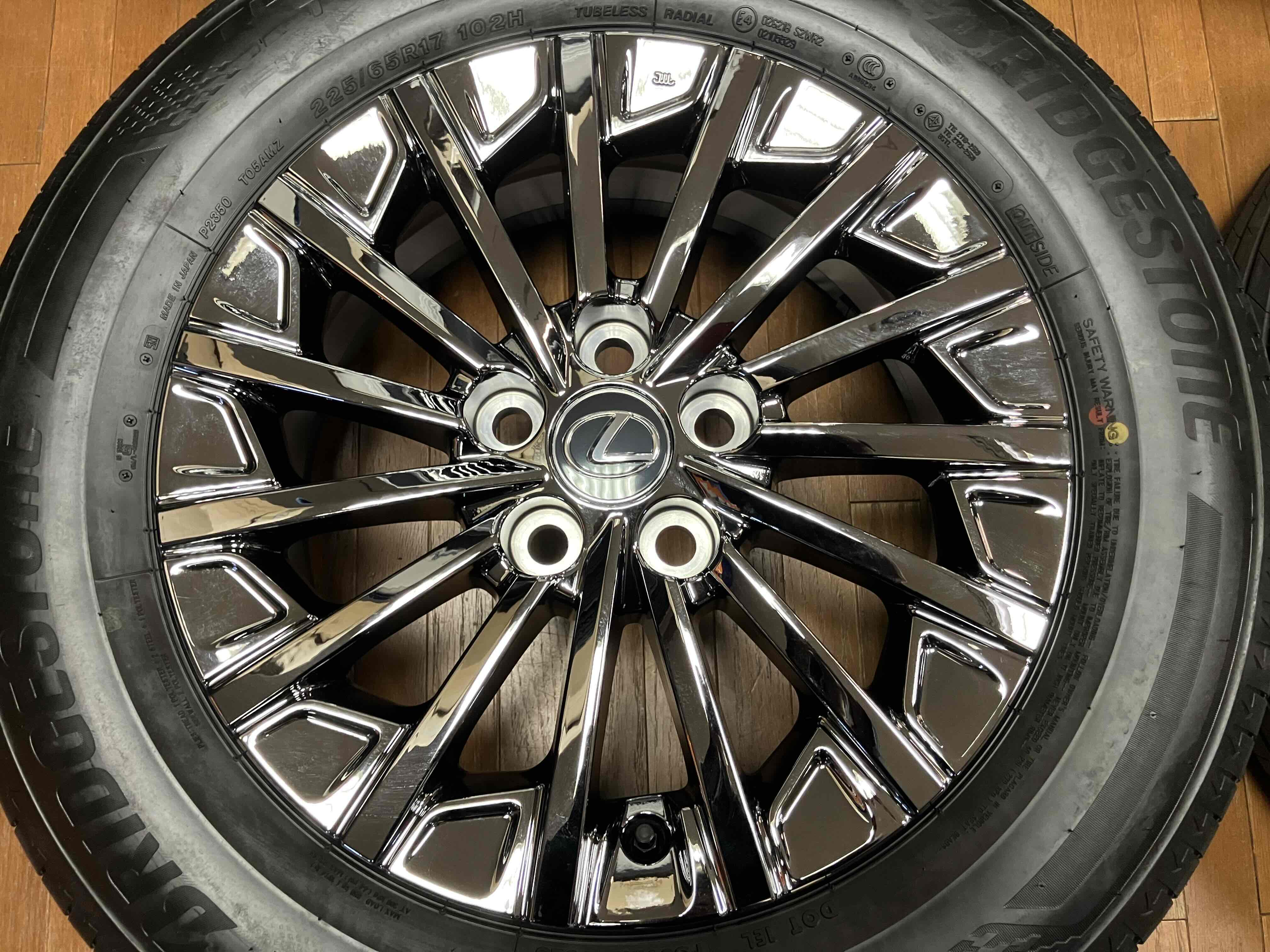 ◇新車外し◇Lexus LM 純正 17インチ◇ノイズリダクション◇BS T005