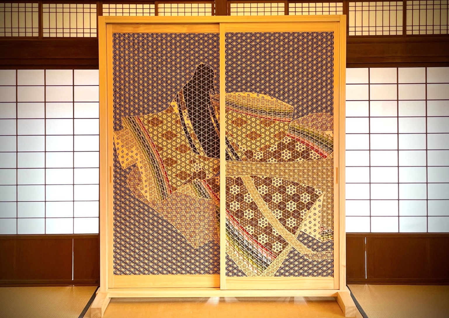 和風の組子細工をオーダー｜壁掛け・アート制作販売「濱中建築」