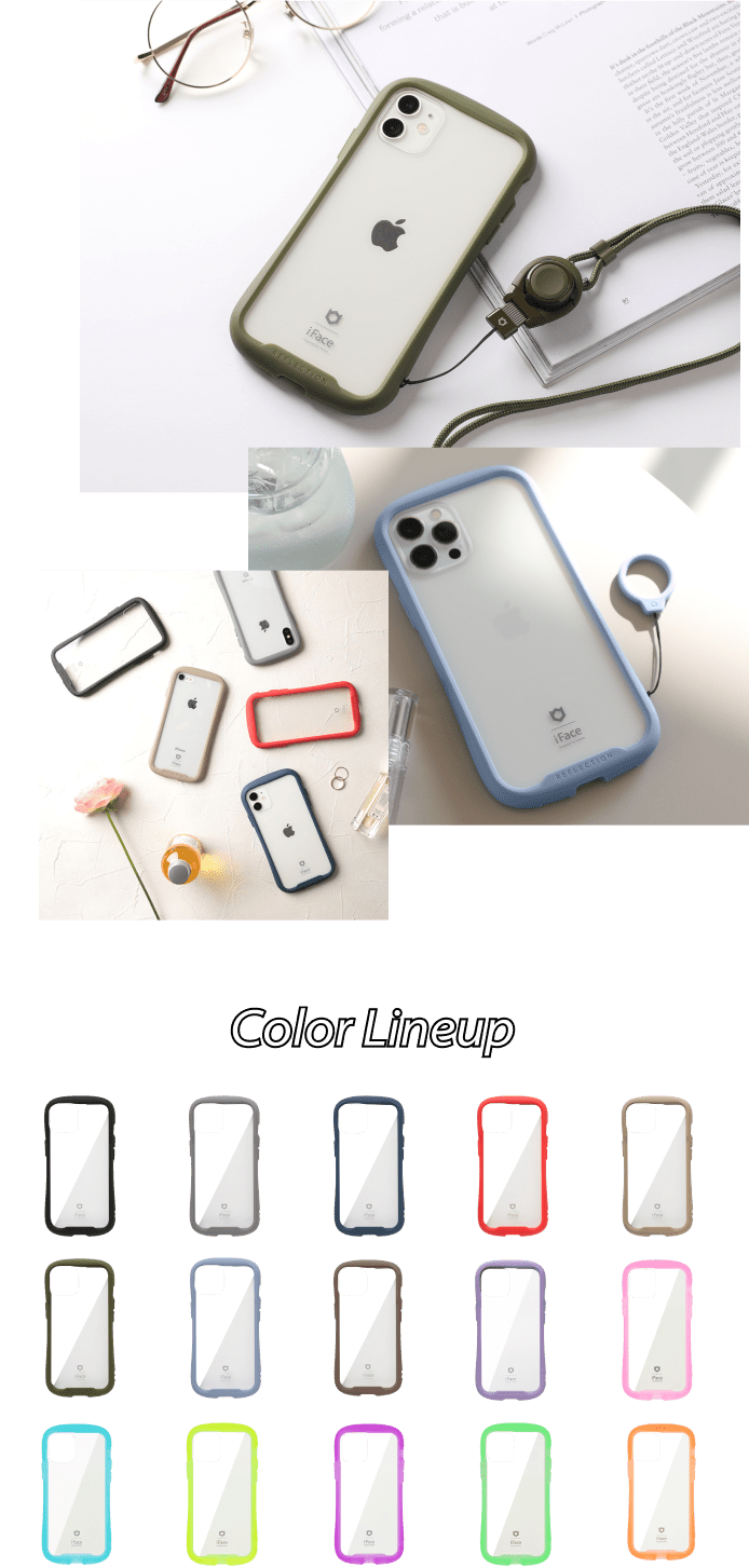 iFace×iPhone15/iPhone15Plus/iPhone15Pro/iPhone15ProMAX対応ケース