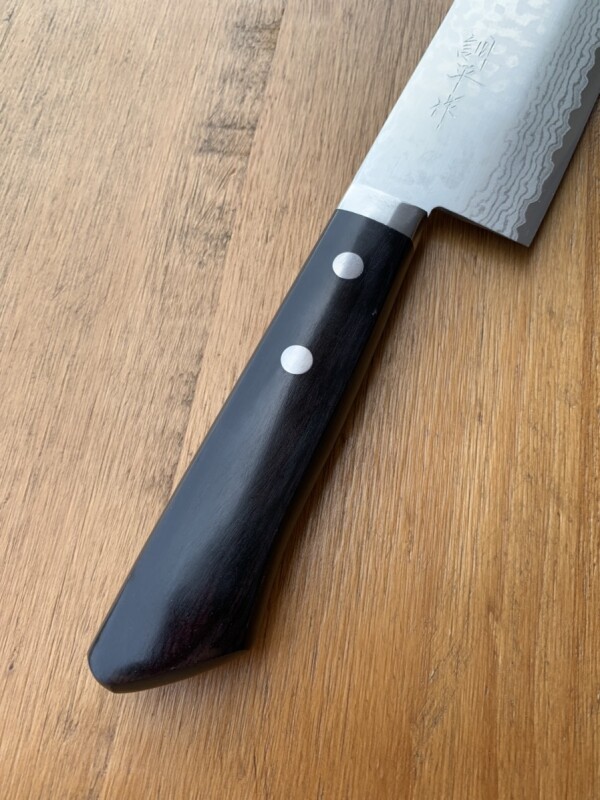 越前打ち刃物 増谷刃物 訓平作 ダマスカス VG10DPゴールド 薄刃