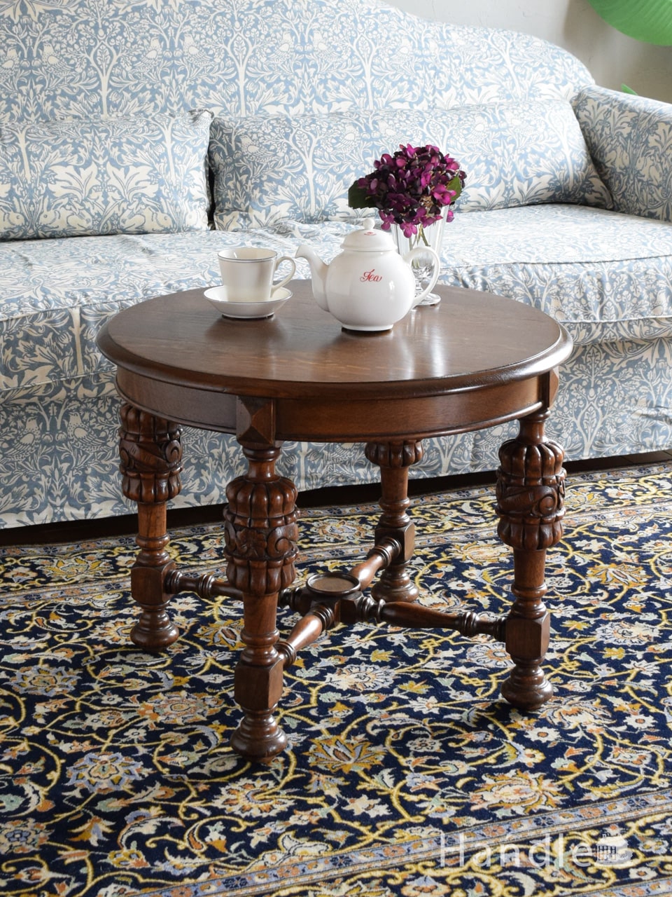 イギリス アンティーク 家具 CC41 オケージョナルテーブル サイド