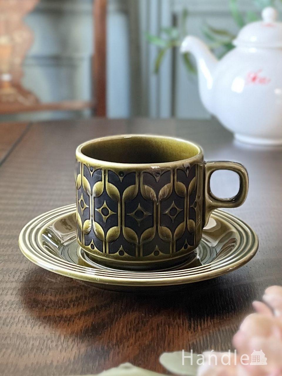 英国アフタヌーンティー用の食器、アンティークArgyle Bone Chinaの