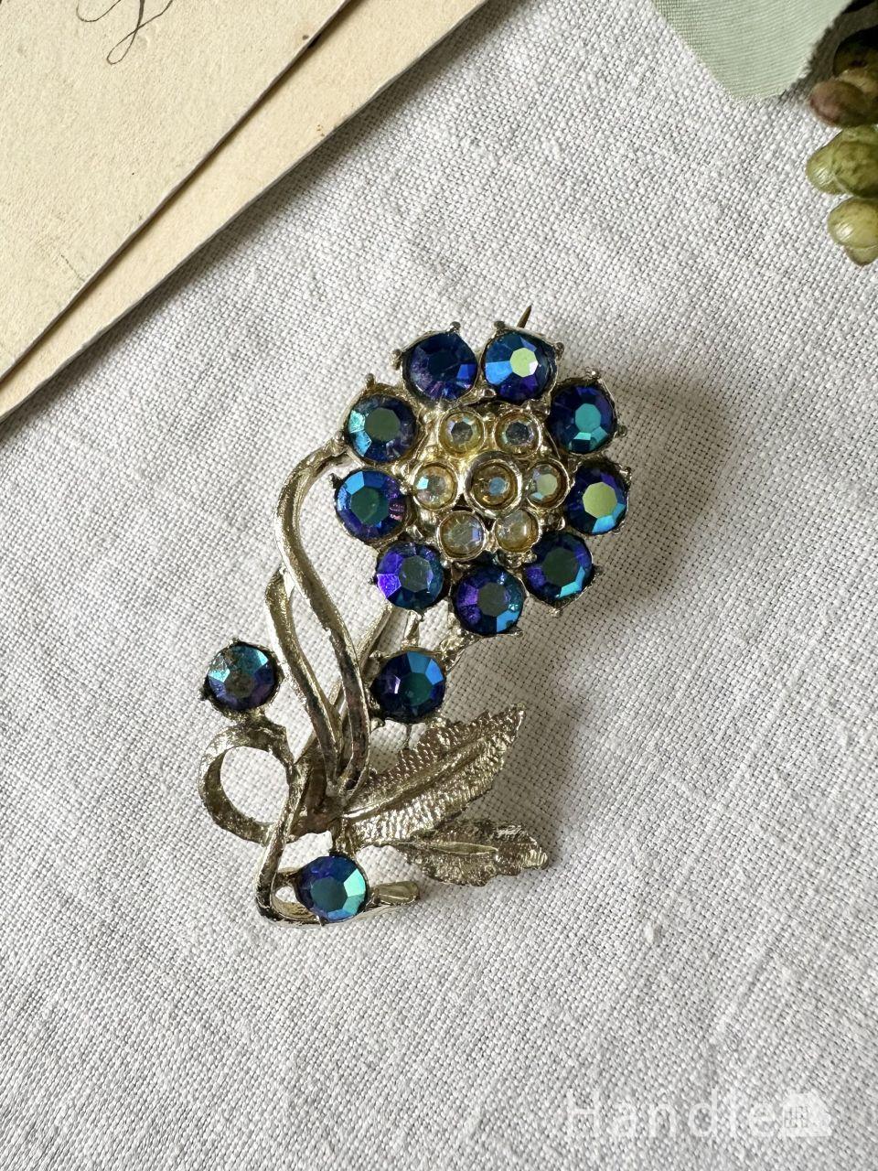 1940年代のアンティーク ブローチ（フラワー）(m-275-z)｜アンティーク雑貨