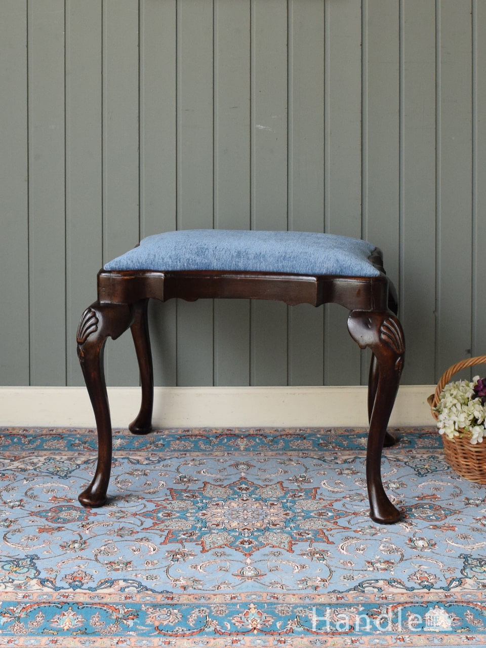 1960年代のアンティーク テレフォンベンチ(q-184-f)｜アンティーク