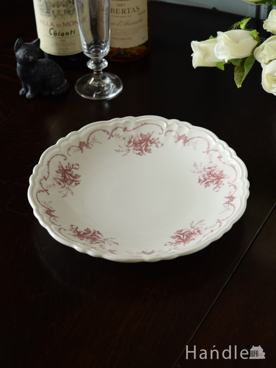 フランスアンティーク調のおしゃれな食器、スタジオエムのデザート