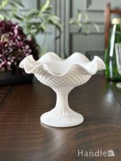 アンティークのガラス食器、ヴァルサンランベールのガラスのコンポート