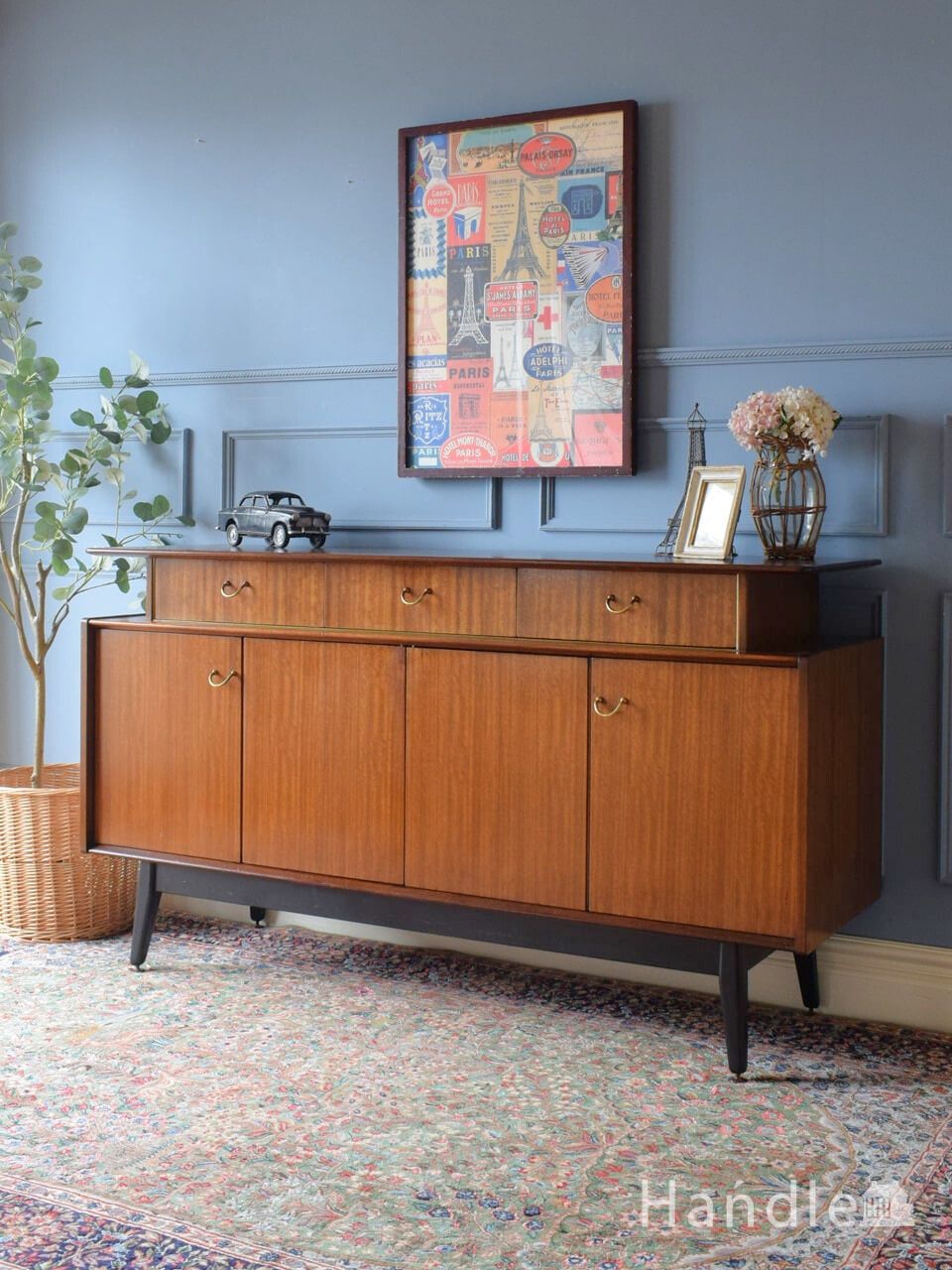 1970年代のアンティーク サイドボード（マッキントッシュ） (x-390-f