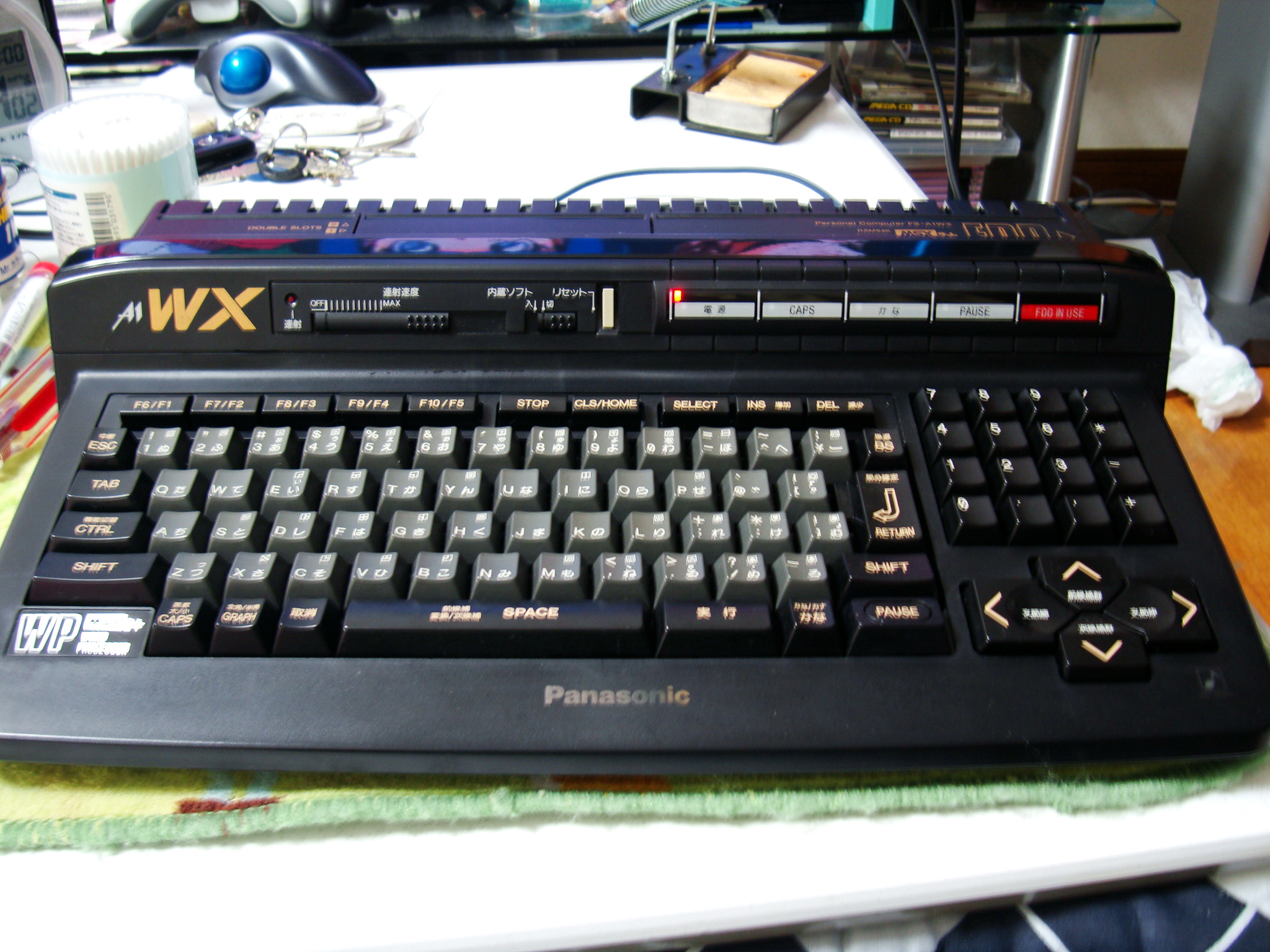 Panasonic MSX2+ FS-A1WX: はにはにのヴィンテージPC新品再生ブログ