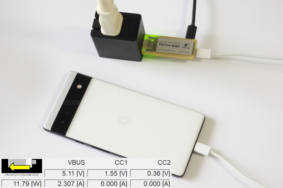 Pixel 6a 充電仕様調査 | HanpenBlog