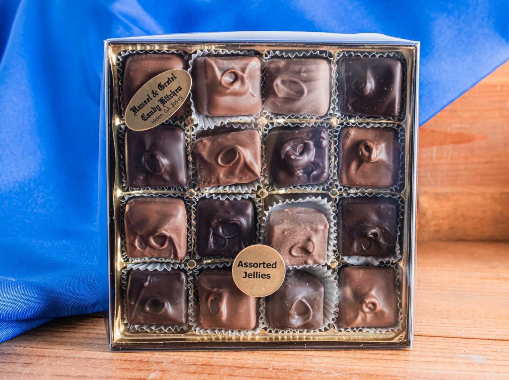 16pc Pre Packaged Assorted Chocolate Jellies - Hansel And Gretel