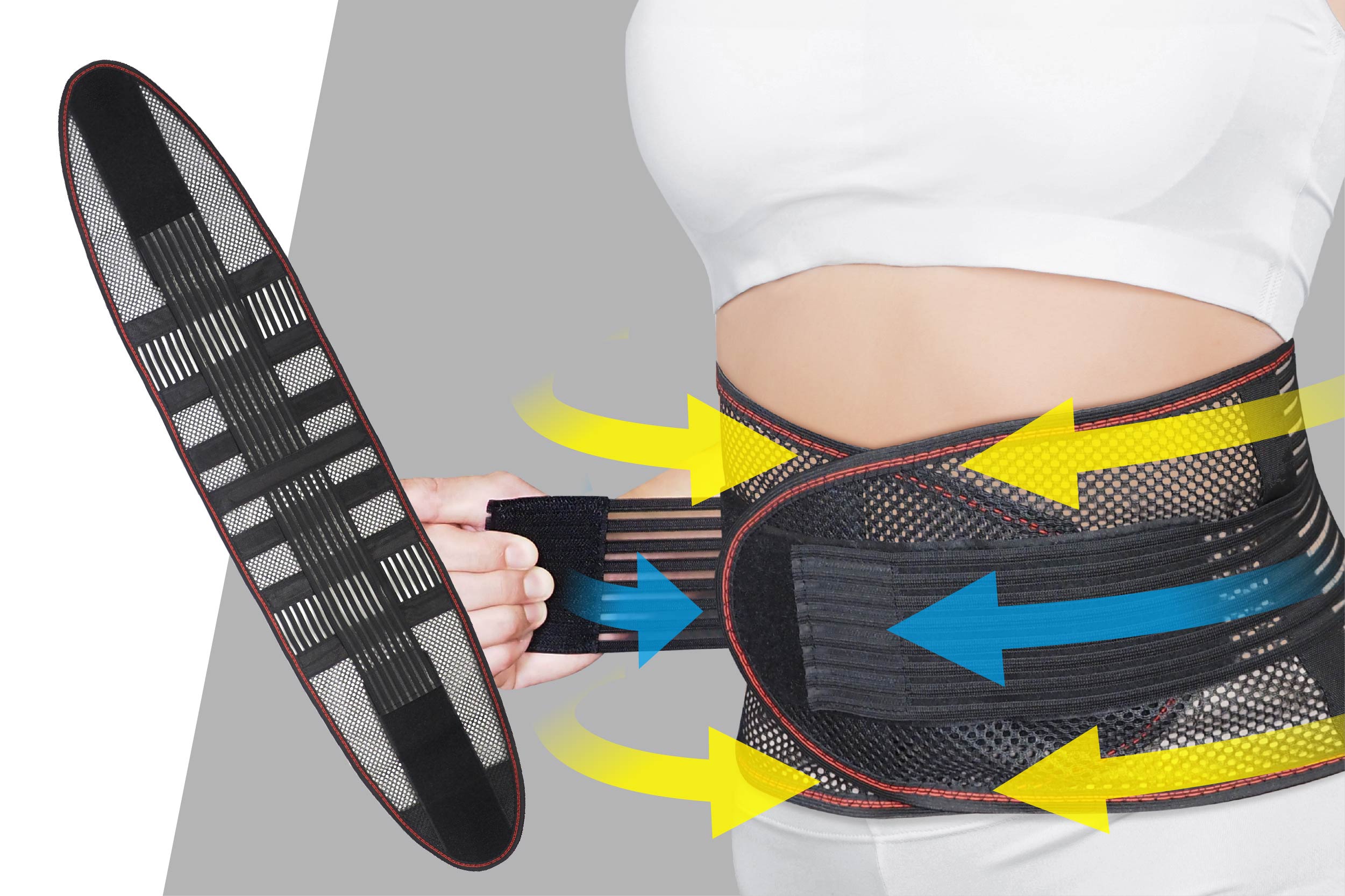 引っ張りホールド骨盤ベルト | 株式会社ハック