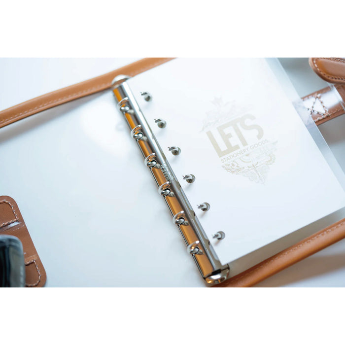 クリアシステム手帳 ミニ6-13mm ナチュラル | 八文字屋OnlineStore