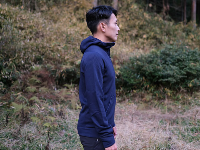 パタゴニア R1フルジップ・フーディ】確かな機能性と美シルエットを