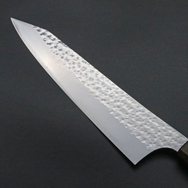 黒崎優 「閃光・鋭」牛刀 包丁 210mm 拭き漆樫柄 – HAGAKURE