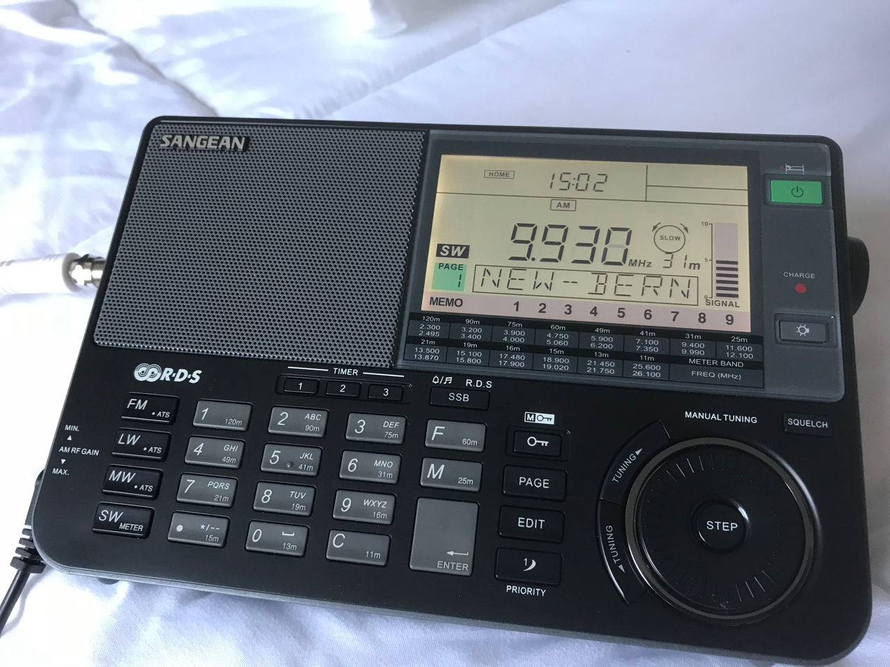 Sangean ATS-909X Short Wave Radio - John's Tech Blog