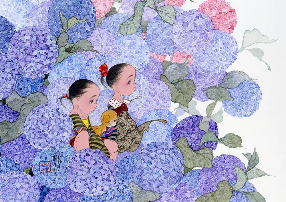 □水彩原画（直筆） - 中島潔 はあとの店