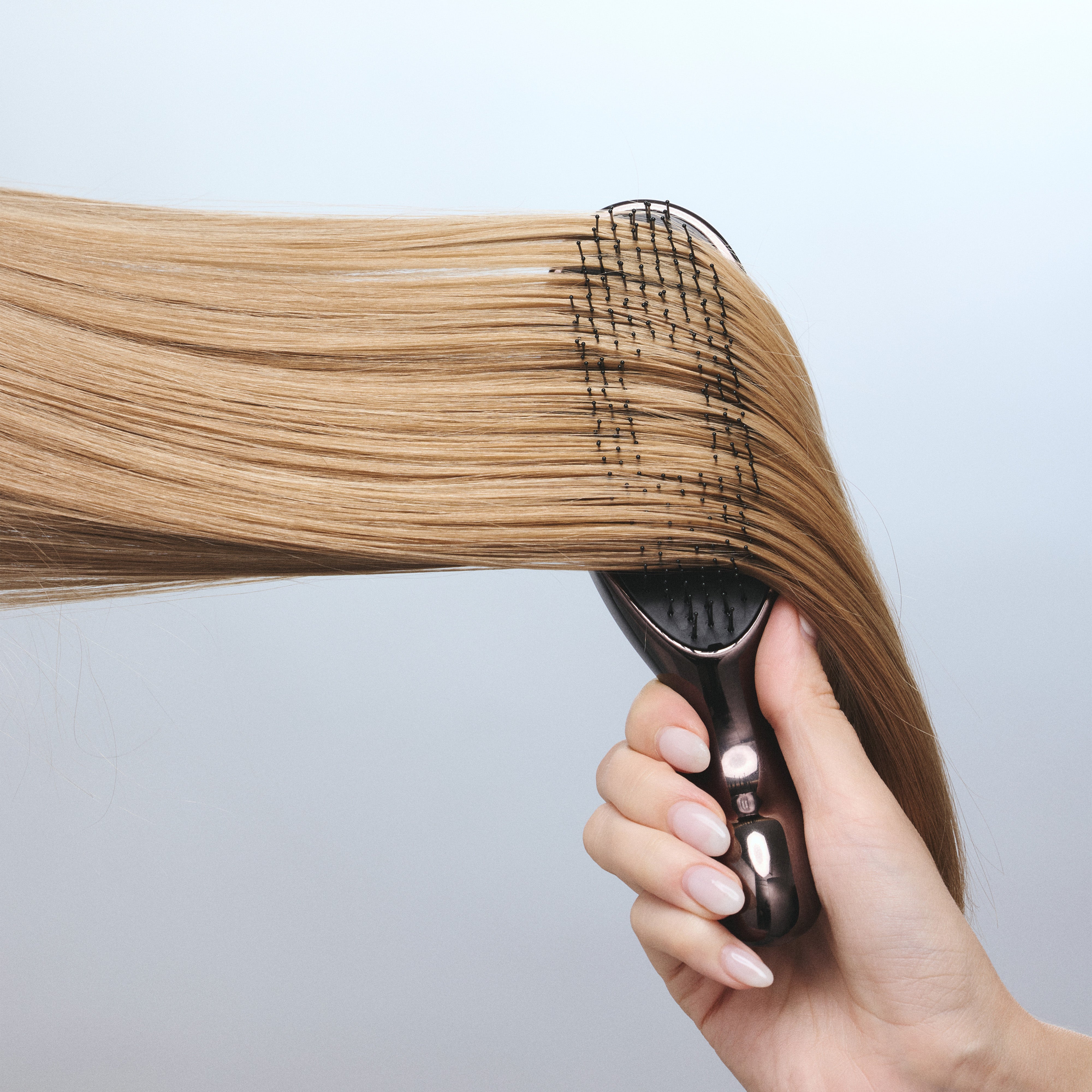 ヘアサロン専売品】HAIRSTAR イオンスターブラシ PRO クロームブラック