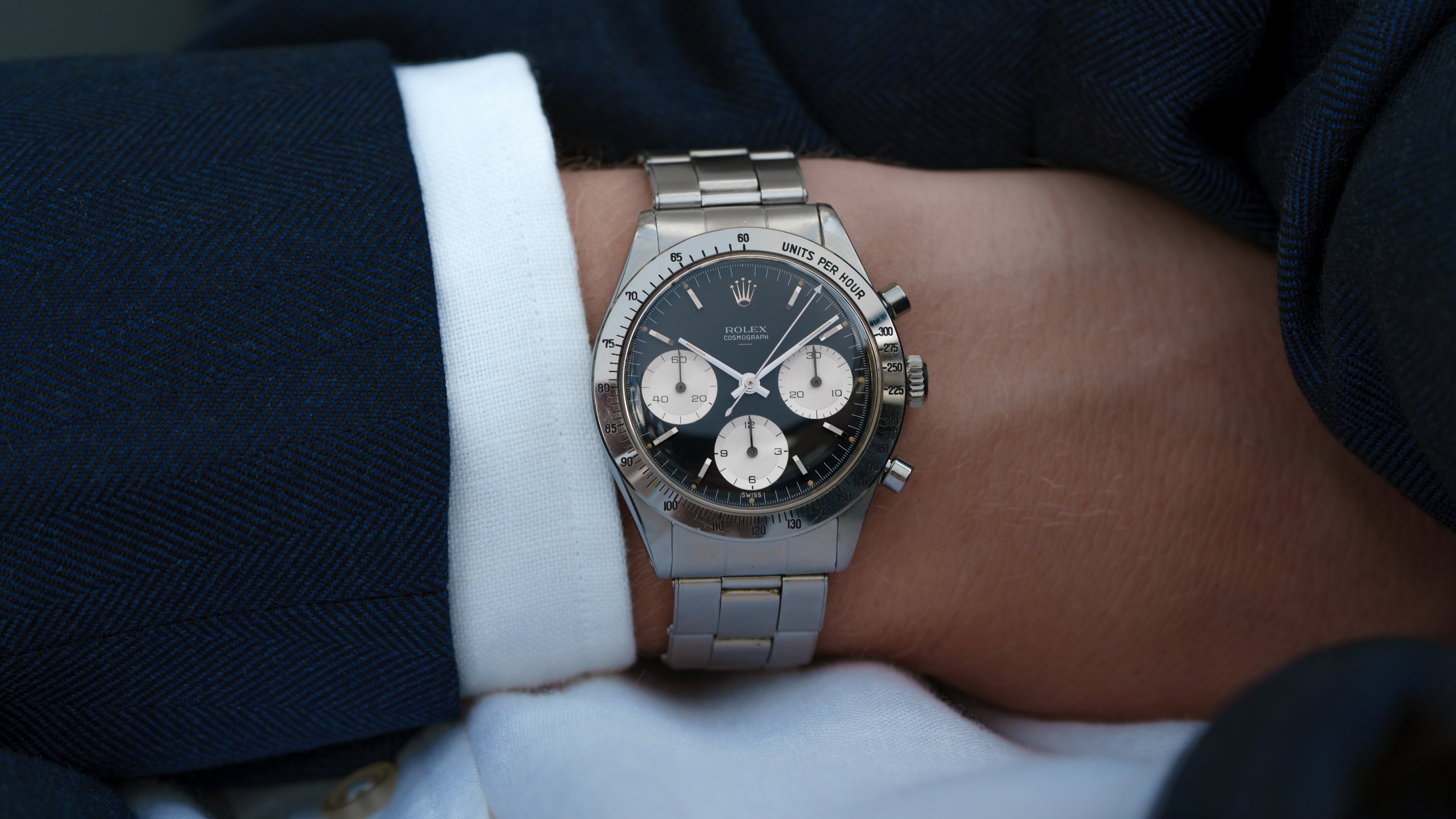 6239, Daytona, Double Swiss Underline, Steel – Hairspring