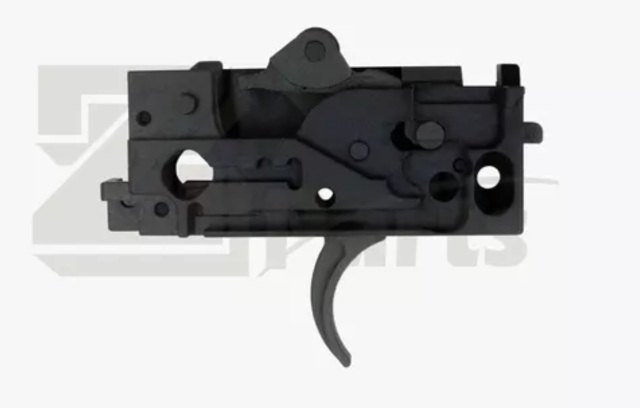 Zparts マルイMWS対応 スティール/アルミCNCトリガーボックス