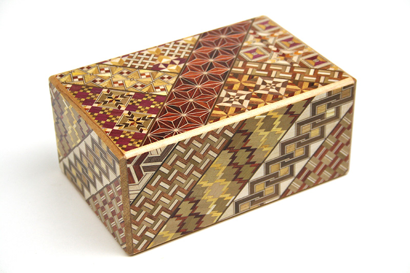 Japanese Puzzle Box 5sun 10steps Limited edition – Hakone Karakuri