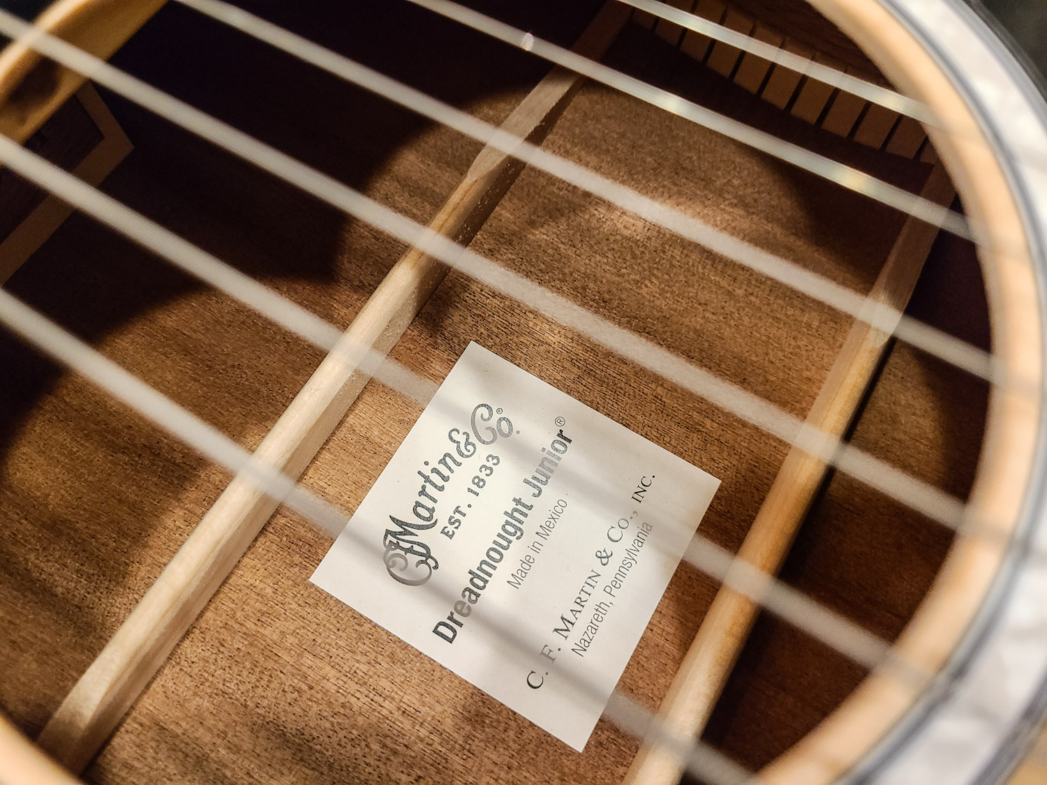 Martin『DJR-10-02』 ミニアコースティックギター (スプルース単板