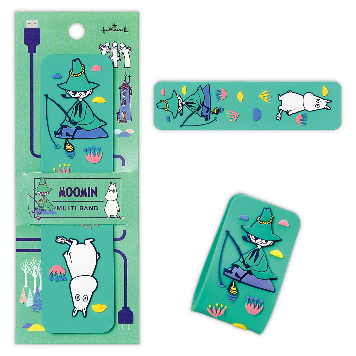 ムーミン Little Happiness グリーン【マルチバンド】｜日本ホール