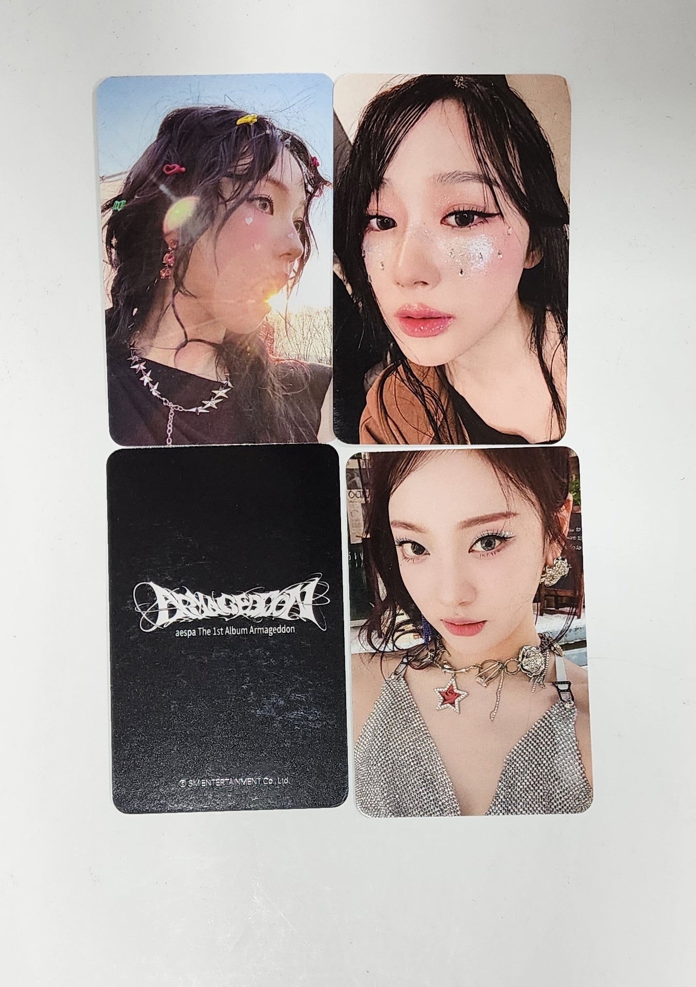 aespa Armageddon Hellolive ラキドロ 4枚コンプセット aespa