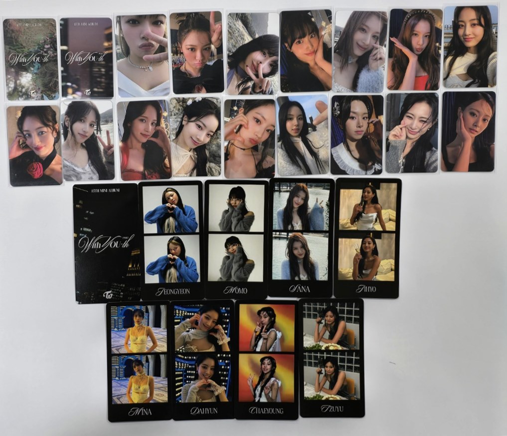 TWICE トレカ Amazon.com: Finifana 2Pack/108PCS Twice Photocards