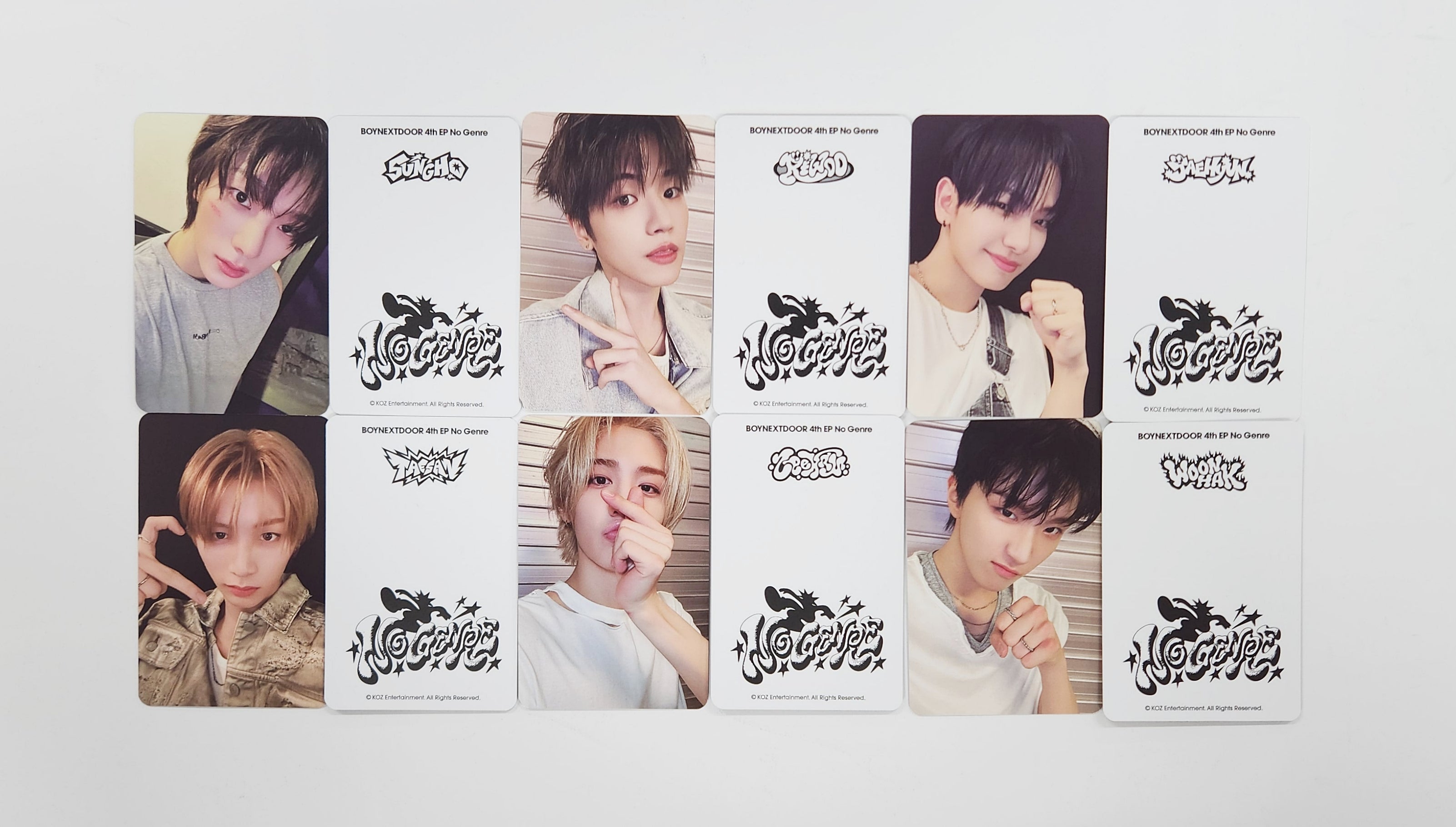 ジェヒョン BOYNEXTDOOR Walmart no genreトレカ1枚 BOYNEXTDOOR