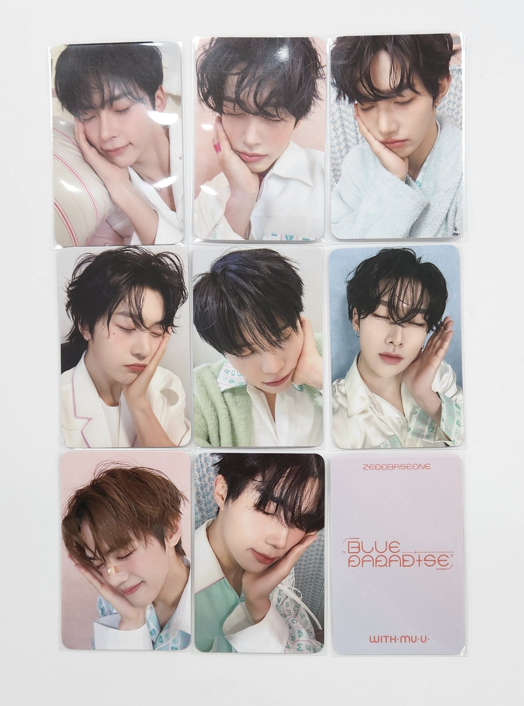 ZB1 負け B賞 あっち向いてホイ ゼベワン キムジウン トレカ2枚 ZB1