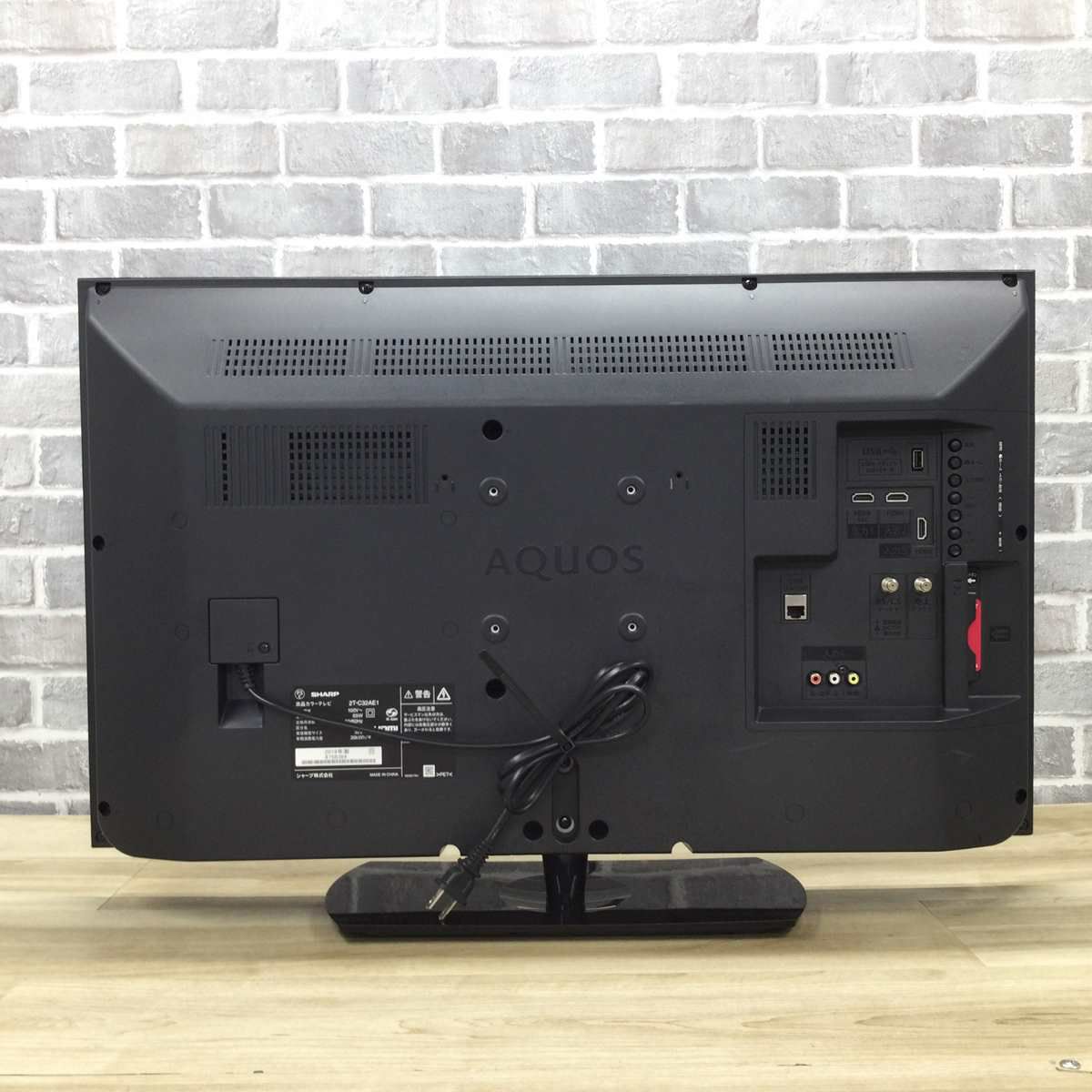 シャープ AQUOS 液晶テレビ 32V型 2チューナー ブラック 2T-C32AE1