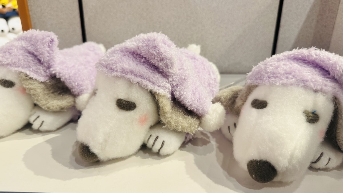 USJ限定】癒し度MAX！スヌーピーおやすみぬいぐるみが登場