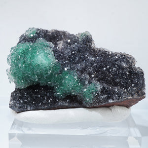 コンゴ産 クォーツonマラカイト – 天然石ハッピーギフト