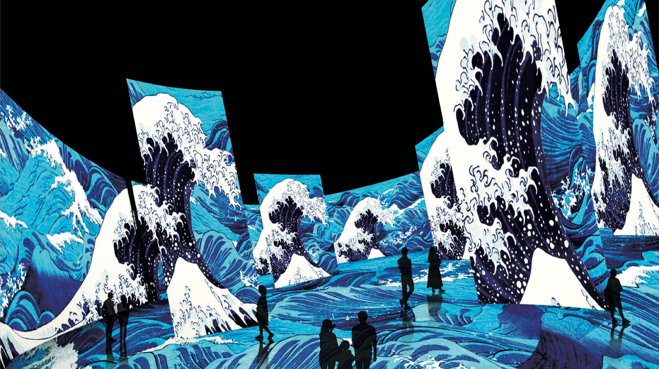 絵の中に入り込む新しい芸術鑑賞。「浮世絵劇場 from PARIS」で作品