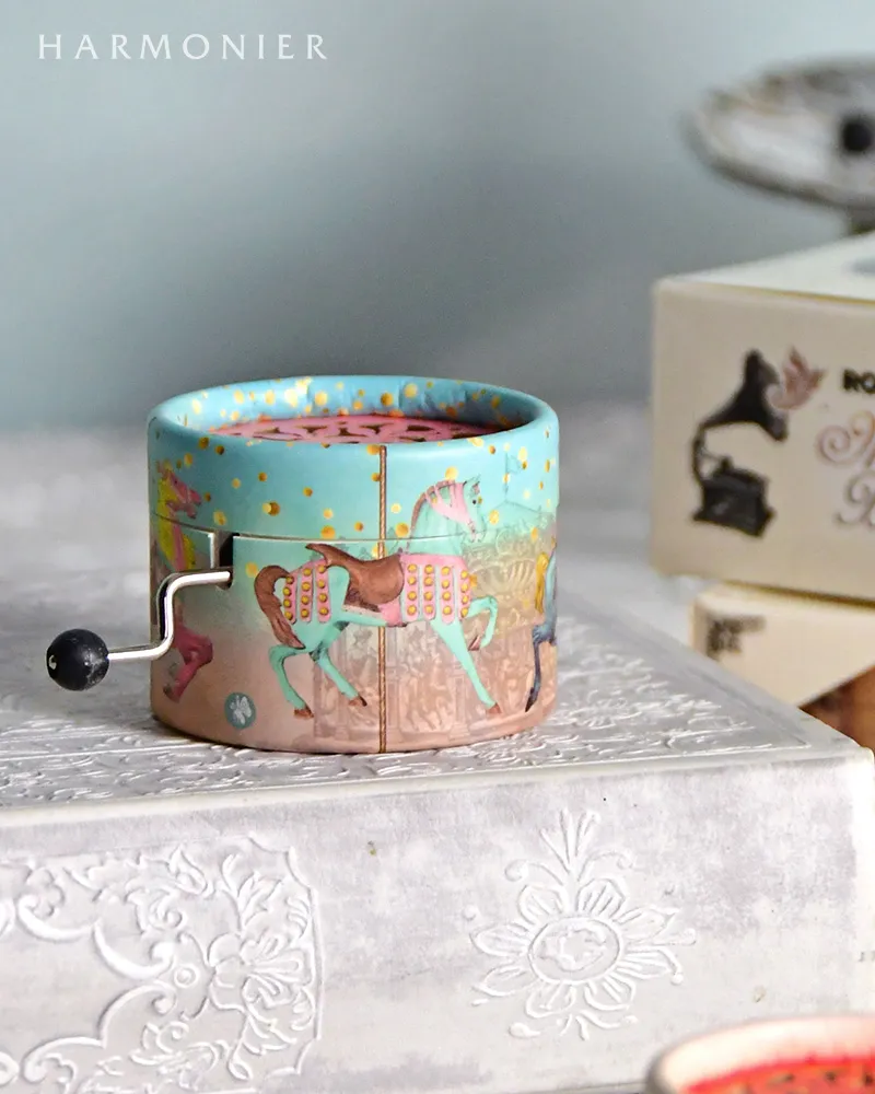 ドイツ製手巻きオルゴール/スノーマン｜クリスマス雑貨の通販