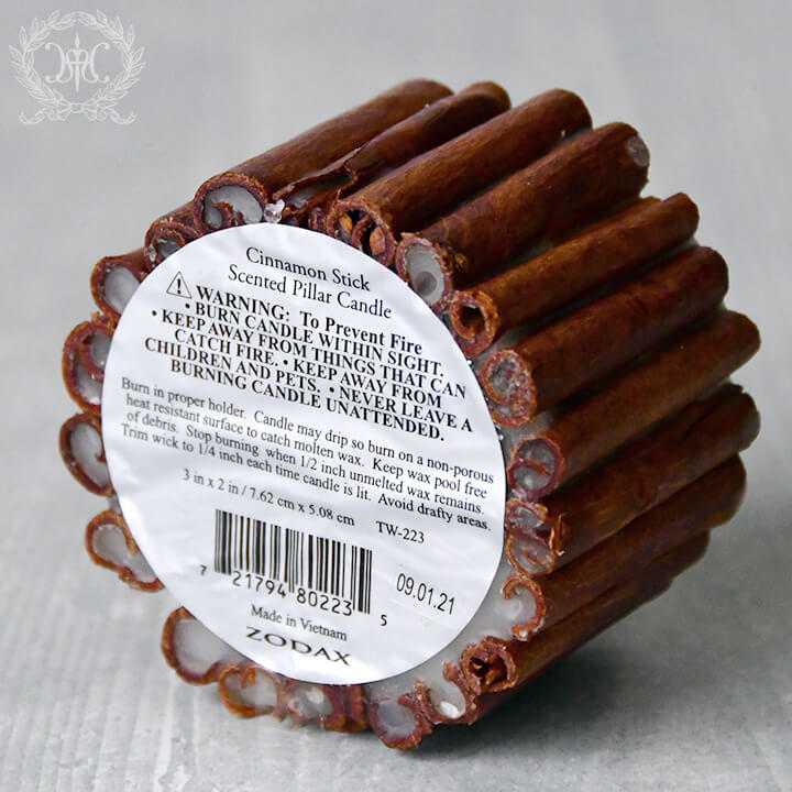 Web Store限定】シナモンスティックキャンドルS 5cm (ZODAX