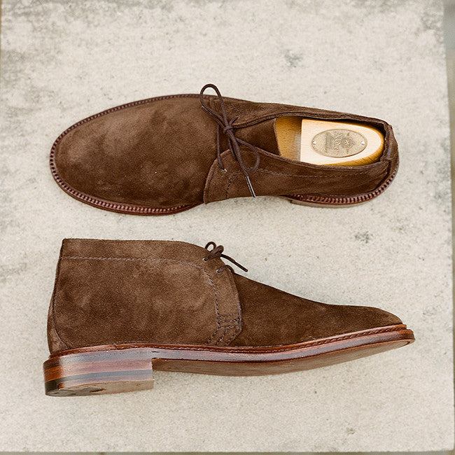 Dark Brown Unlined Chukka Boot by Alden– Harrison Limited