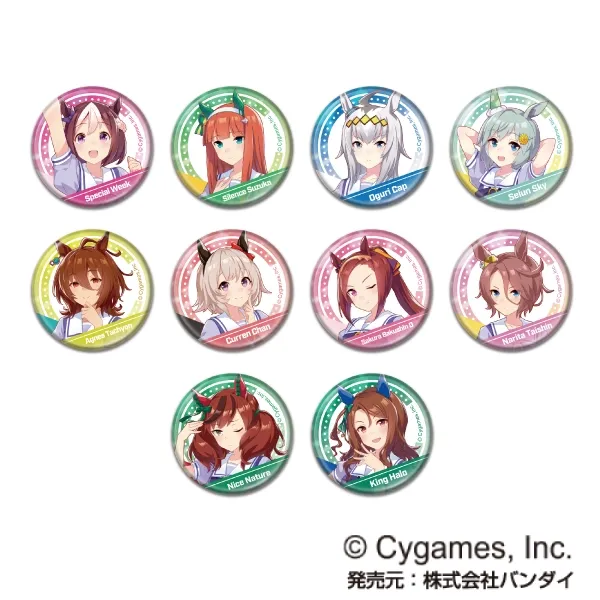 ハセ・プロ｜ウマ娘プリティーダービー CANバッジ A BOX