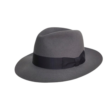 送料無料】アメリカの老舗ブランド KNOX 日本製 ラビットファー つば広