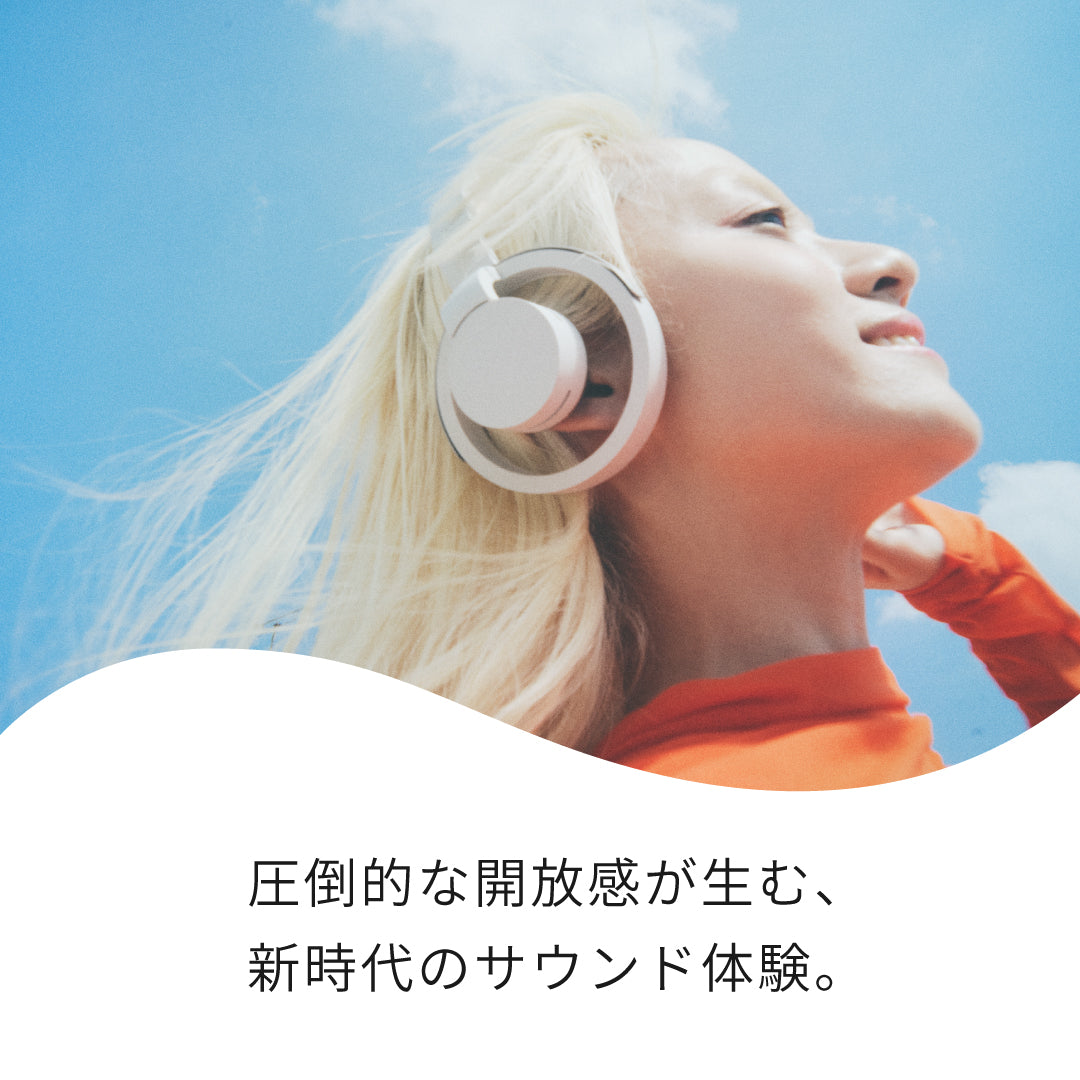 オープンイヤー型 オーバーヘッド 耳スピーカー / nwm ONE – HATCH