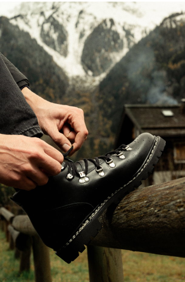 PARABOOT AVORIAZ MOUNTAIN BOOT - LISSE NOIR
