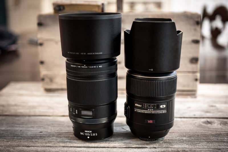 Nikon 105mm f2.8 Macro Lens: Z vs F