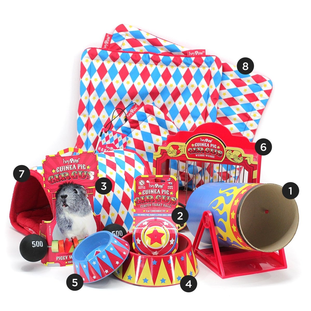 BUNDLE OFFER: HayPigs!® Guinea Pig Circus™ range - GREATEST